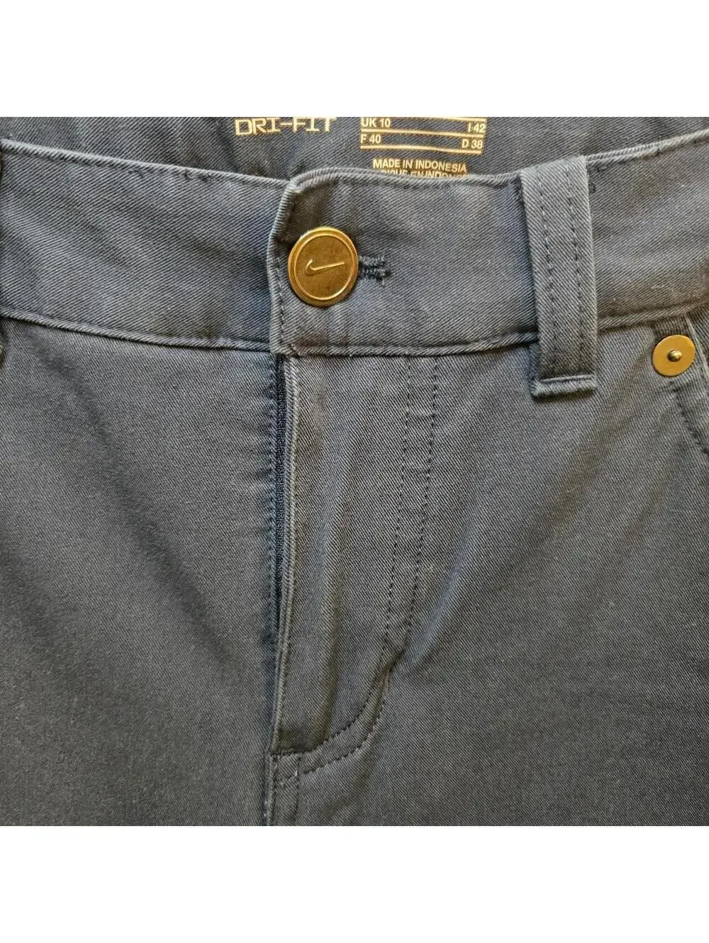 Nike Women's Navy and Blue Trousers